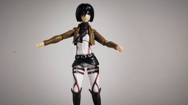 MIKASA - Figma Figure Stop Motion Test смотреть онлайн