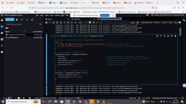 Hugging Face Models Integration with AWS | Hugging Face | Amazon Web services | BERT | GENAI | LLM смотреть онлайн