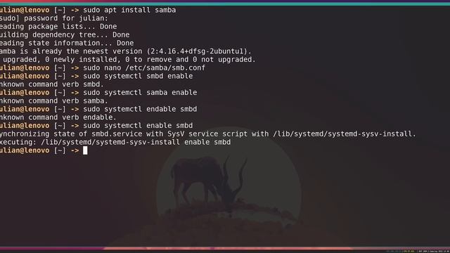 Ubuntu Tutorial: Samba Server смотреть онлайн