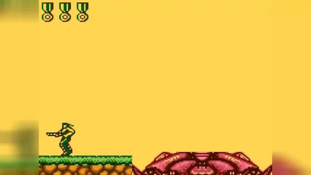 Probotector (Operation C) - All Bosses (все боссы) [Game Boy Color]