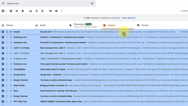How do I delete all email in Gmail? смотреть онлайн