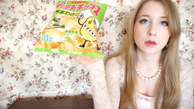 わさびポテトチップスチャレンジー！　Wasabi potato chips challenge смотреть онлайн
