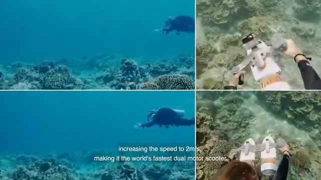WhiteShark Tini A Powerful Modular Underwater Sea Scooter смотреть онлайн