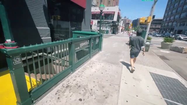 On the way from SoHo in Manhattan to Chelsea/ Показываю вам кусочек Сохо и дорогу в Челси. Нью Йорк смотреть онлайн