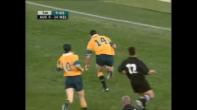 My Favourite All Black's Test Ever! Bledisloe Cup 2000 Sydney Game 1. смотреть онлайн