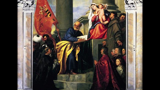 Titian, Madonna of the Pesaro Family смотреть онлайн