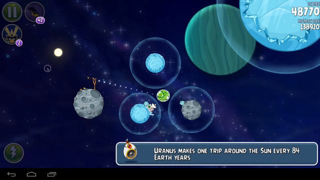 Angry Birds Space Solar System Level 10-10 138210 смотреть онлайн