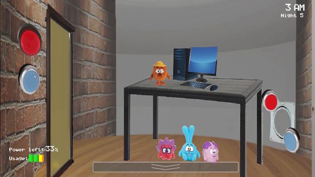 Прохождение игры пять ночей с Крошем (5 ночь) / Five Nights At Krosh's