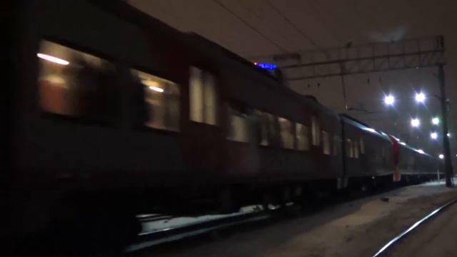 Предновогодний рейс ЭС1 + ЭС1-002 "Ласточка" №730, в уходящем 2016 году! смотреть онлайн