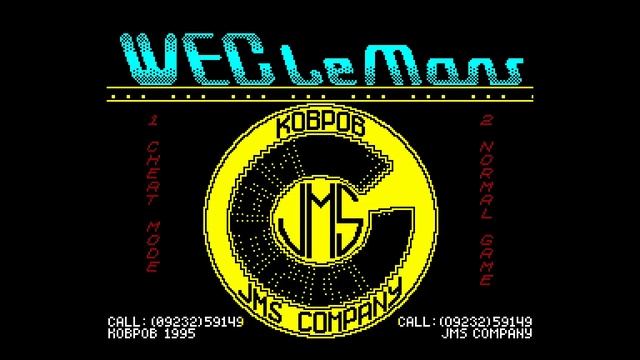 Wec Le Mans Crack Intro - JMS Ultragroup [#zx spectrum] смотреть онлайн