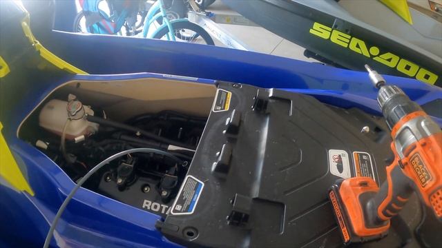 How to change oil on a Sea Doo Jet Ski смотреть онлайн