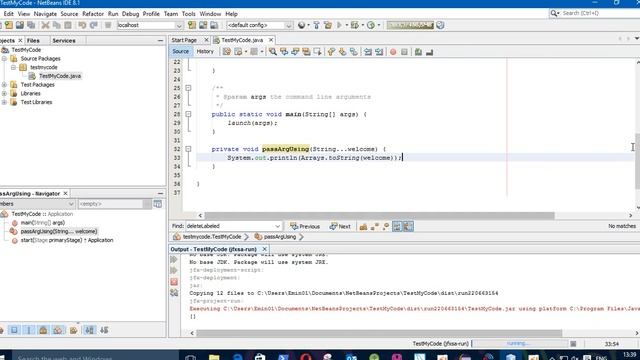 JAVA ADVANCED -1- Arbitrary Number of Arguments смотреть онлайн