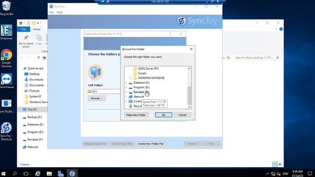 SyncToy Setting Backup Windows Server смотреть онлайн