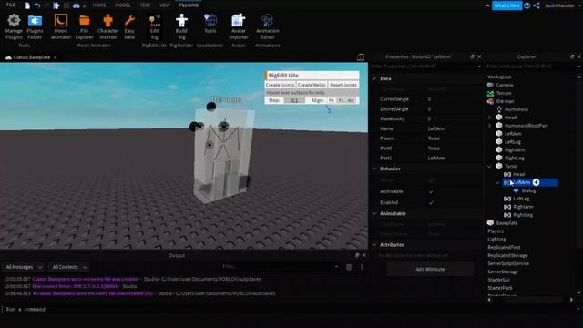roblox custom characters | how to make rigs in roblox studio смотреть онлайн