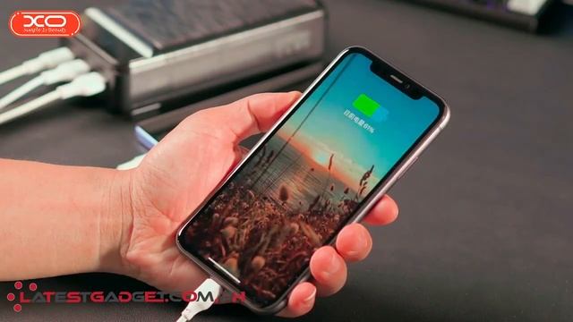 XO PR156 PD20W QC22 5W 30000mAh Powerbank With 3 Input And 4 Output