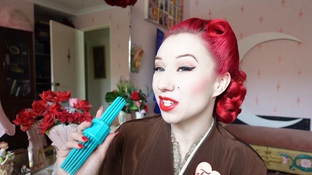 3 Easy Pinup Hair Victory Roll Methods Vintage Hair Tutorial смотреть онлайн