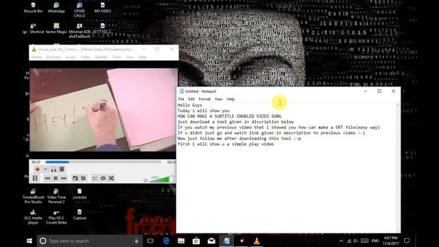 How can add subtitle SRT file in video смотреть онлайн