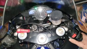 Первый запуск Yamaha R1 после зимы