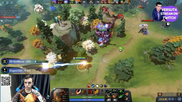 Versuta ЛЕСНОЙ КАЧЕК | Нарезки версуты Dota 2 смотреть онлайн