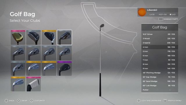 PGA Tour 2K21- The Best Golf Bag!! (Clubs) смотреть онлайн