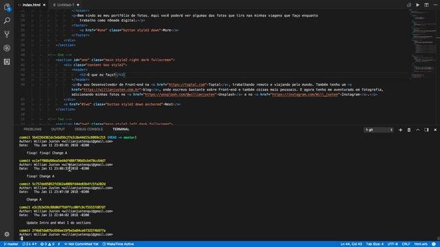 18. Juntando commits com fixup + squash - Git e Github na Vida Real смотреть онлайн