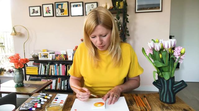 Acrylic Painting Tutorial смотреть онлайн