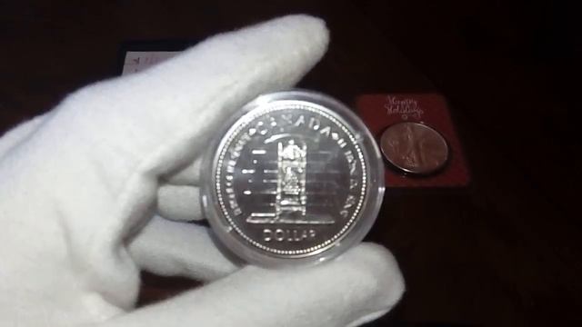 Coin 1 dollar Canada " Silver anniversary of Elizabeth 2" / Нумизматический челлендж # 29 ! смотреть онлайн
