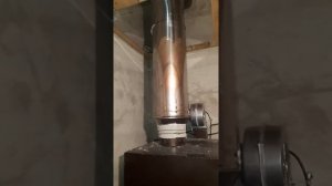 Растопка котла длительного горения 15кВт. СлавКотел Часть2