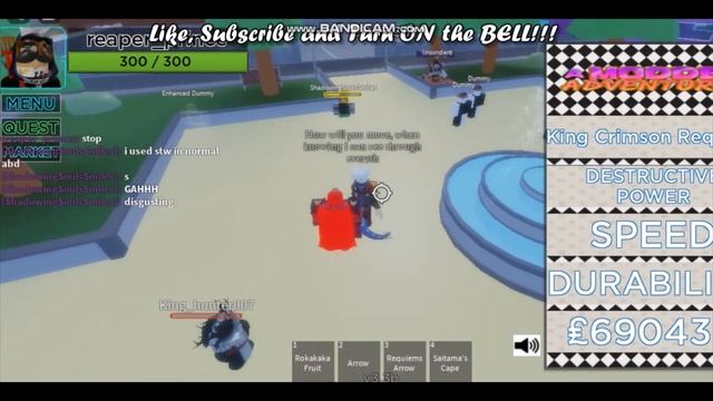 Roblox Using Black Requiem Arrow On Ender Crimson In A Modded Adventure смотреть онлайн