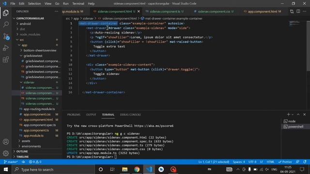 Mat Sidenav | Angular Material Sidenav Tutorial | How to use Mat Sidenav in Angular project смотреть онлайн
