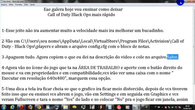 Atualizado 2021! Como deixar Call of Duty Black Ops mais rápido [ ACABE COM SEU LAG AGORA!!] смотреть онлайн