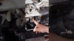 замена цепи ГРМ ssanyong kyron D20DT без снятия поддона
