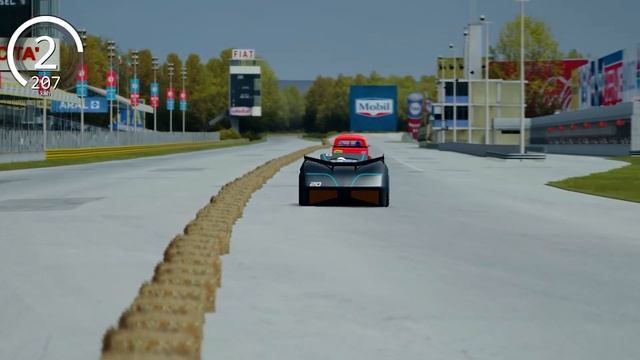 Jackson Storm vs Volkswagen T1 Transporter LM917K at Old Monza смотреть онлайн