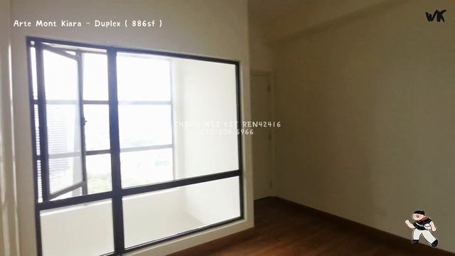Arte Mont Kiara - Duplex 886 sf | Brand New Partially Furnished for RENT【线上看房 PROPERTY VIEWING #24】 смотреть онлайн