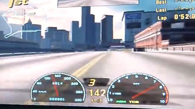 Gran Turismo 3 A-spec - Seattle circuit Mitsubishi FTO смотреть онлайн