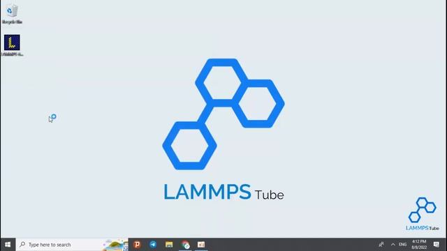 Install and Running LAMMPS (2022 version) on Windows смотреть онлайн