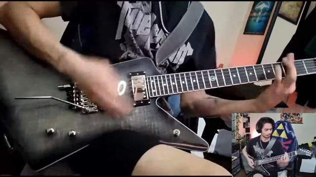 Kvelertak - Blodtørst Guitar Cover смотреть онлайн