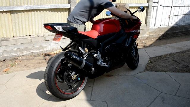 2014 Suzuki GSX-R 750 Two Brothers M2 Exhaust Sound смотреть онлайн
