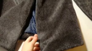 Сшила демисезонную куртку из искусственного меха за 16 часов