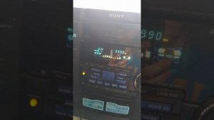 Stacje radiowe z Warszawy i okolic na wieży Sony MHC-RG60