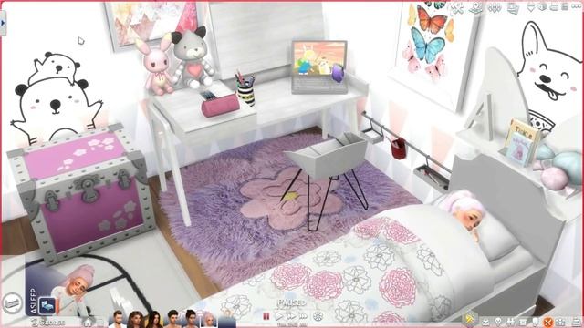 THE SIMS 4 l CHILD ROOM FINDS + CC LIST смотреть онлайн
