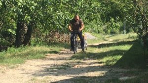 Крутой велоприцеп своими руками.Cool bike trailer homemade.