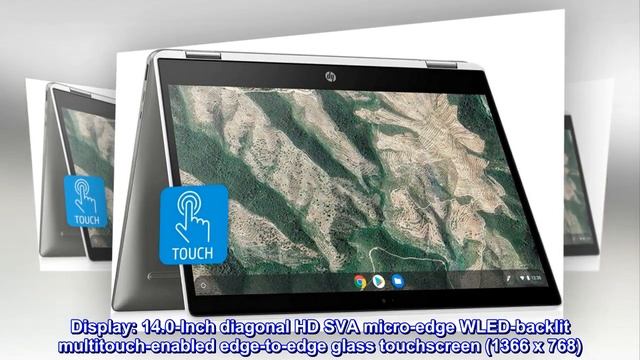 HP Chromebook x360 14-inch HD Touchscreen Laptop, Intel Celeron N4000, 4 GB RAM, 32 GB eMMC, Chrome смотреть онлайн