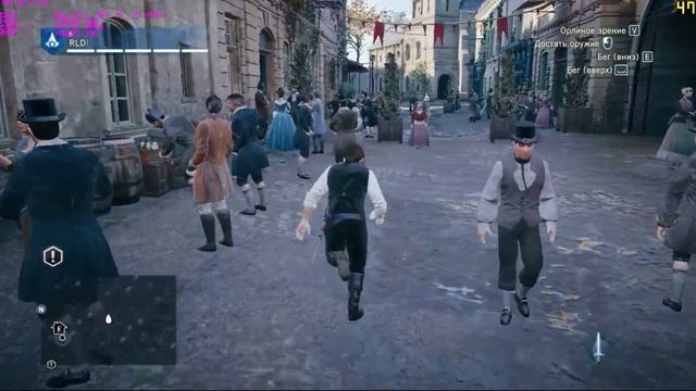 Assassin's Creed Unity GTX 750 2Gb test 1366x768 with fps смотреть онлайн