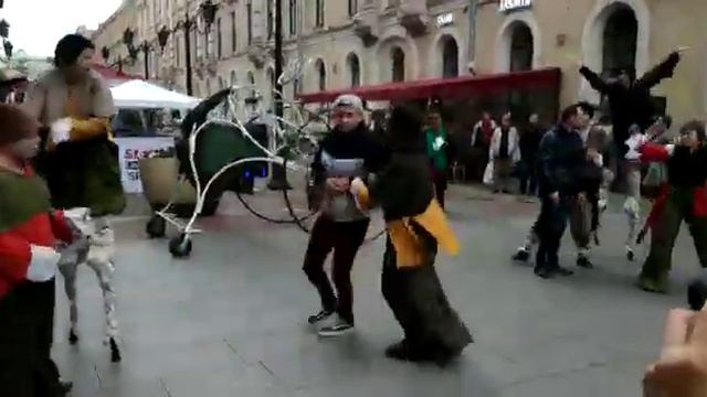 Театральная олимпиада в Питере. 15 июня 2019. Итальянская пантомима "Дуэль". Часть первая смотреть онлайн