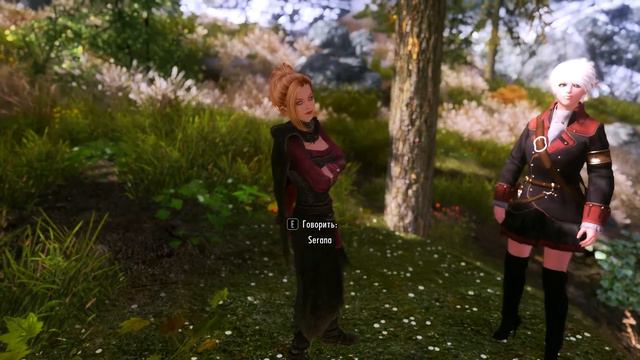 Skyrim - замена стандартной Сераны смотреть онлайн