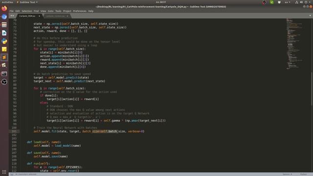 Introduction to Reinforcement Learning - Cartpole DQN смотреть онлайн