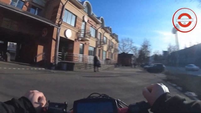 Поездка на Kugoo kirin Max Speed по Кингисеппу смотреть онлайн