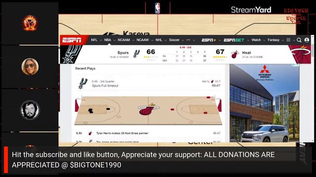 MIAMI HEAT NEWS! PRAYERS FOR HIGHSMITH IN ACCIDENT TODAY! PLAY BY PLAY HOST WISDOM & BIGTONE LUCYM! смотреть онлайн