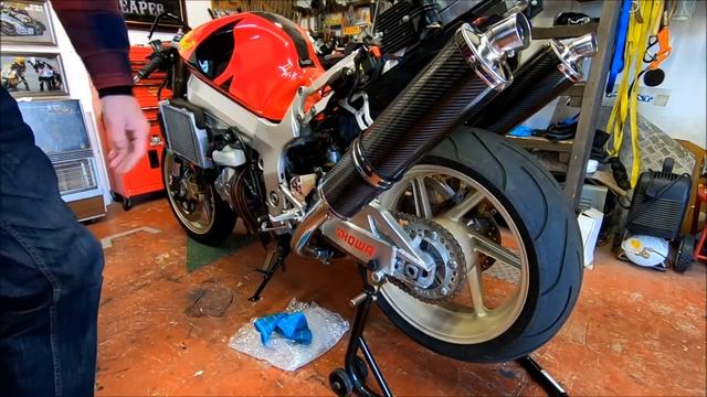 Honda VTR1000 RC51 SP1 project part 3. смотреть онлайн